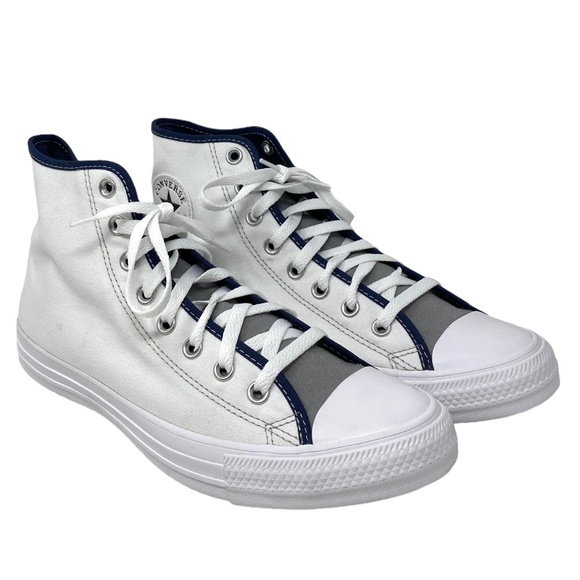 Converse Ctas High For Men Sneakers Skate Casual White Canvas Custom 152620C-WGB - Picture 2 of 12